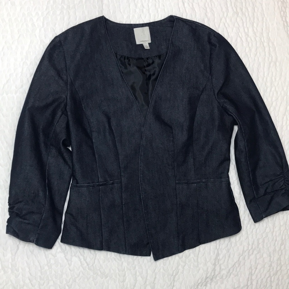 Halogen denim jacket size S